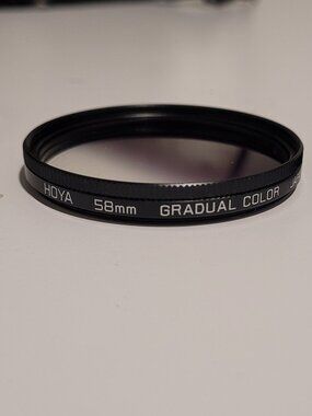 HOYA 58 MM Gradual Color Filter